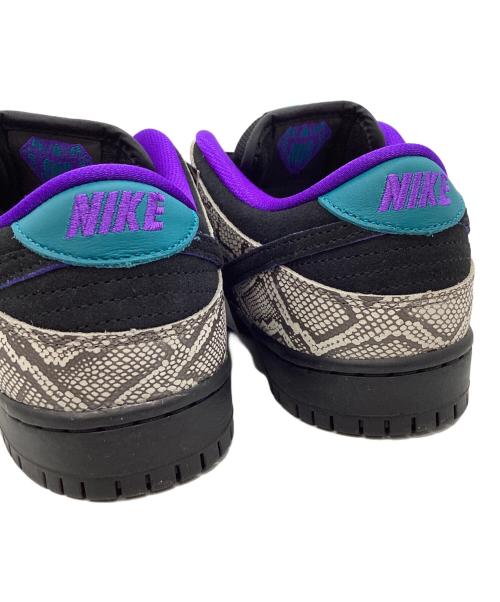 NIKE（ナイキ）NIKE (ナイキ) Dashawn Jordan (ダショーン・ジョーダン) NIKE　Dashawn Jordan　Bright Spruce　スニーカー ブラック×パープル サイズ:25ｃｍの古着・服飾アイテム