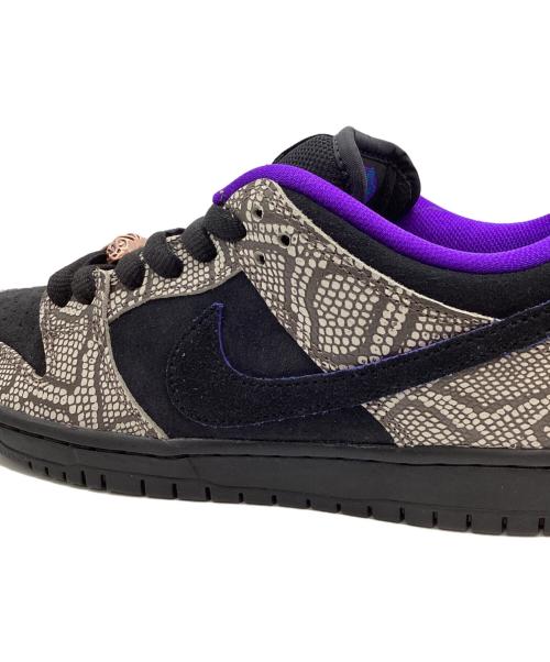 NIKE（ナイキ）NIKE (ナイキ) Dashawn Jordan (ダショーン・ジョーダン) NIKE　Dashawn Jordan　Bright Spruce　スニーカー ブラック×パープル サイズ:25ｃｍの古着・服飾アイテム