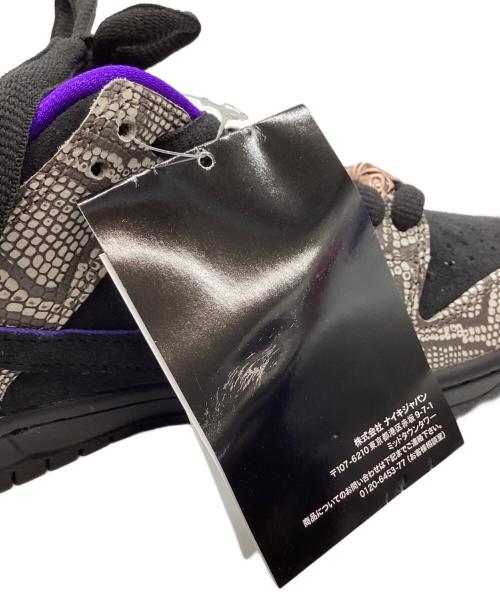 NIKE（ナイキ）NIKE (ナイキ) Dashawn Jordan (ダショーン・ジョーダン) NIKE　Dashawn Jordan　Bright Spruce　スニーカー ブラック×パープル サイズ:25ｃｍの古着・服飾アイテム