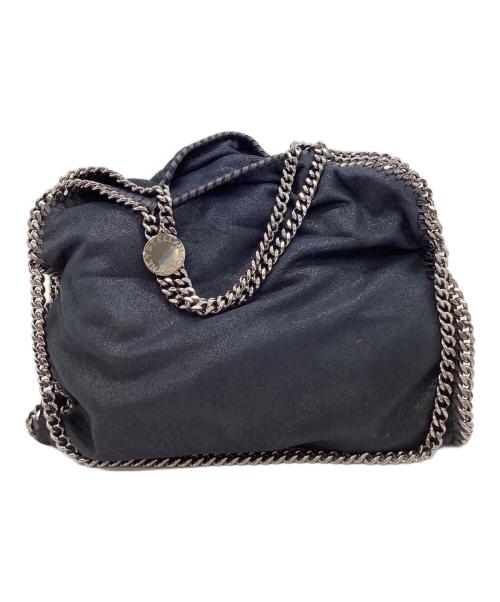 STELLA McCARTNEY（ステラマッカートニー）STELLA McCARTNEY (ステラマッカートニー) STELLA McCARTNEY　ファラベラ　チェーンショルダーバッグ ネイビー×ピンクの古着・服飾アイテム