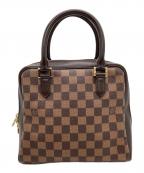 LOUIS VUITTONルイ ヴィトン）の古着「LOUIS VUITTON　ダミエ　トリアナ　ハンドバッグハンドバッグ」｜ブラウン