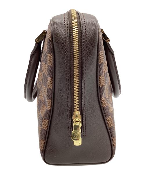 LOUIS VUITTON（ルイ ヴィトン）LOUIS VUITTON (ルイ ヴィトン) LOUIS VUITTON　ダミエ　トリアナ　ハンドバッグハンドバッグ ブラウンの古着・服飾アイテム