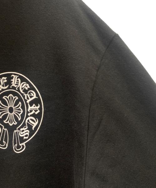 CHROME HEARTS（クロムハーツ）CHROME HEARTS (クロムハーツ) プルオーバーパーカー ブラック サイズ:Mの古着・服飾アイテム
