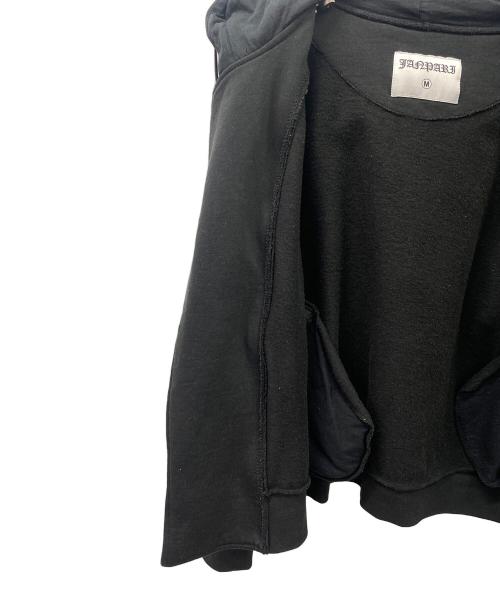 JANPARI（ジャンパリ）JANPARI (ジャンパリ) ジップパーカー ブラック サイズ:Mの古着・服飾アイテム