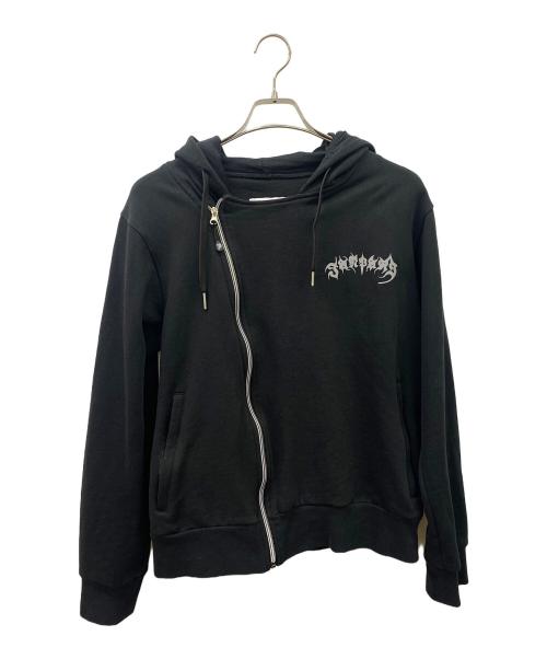 JANPARI（ジャンパリ）JANPARI (ジャンパリ) ジップパーカー ブラック サイズ:Mの古着・服飾アイテム