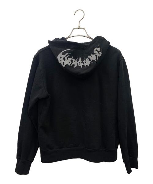 JANPARI（ジャンパリ）JANPARI (ジャンパリ) ジップパーカー ブラック サイズ:Mの古着・服飾アイテム