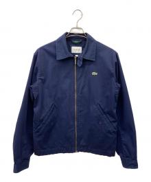LACOSTE（ラコステ）の古着「オーガニックハリントンジャケット」｜ネイビー