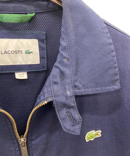 LACOSTE（ラコステ）LACOSTE (ラコステ) オーガニックハリントンジャケット ネイビー サイズ:Sの古着・服飾アイテム
