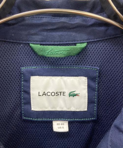 LACOSTE（ラコステ）LACOSTE (ラコステ) オーガニックハリントンジャケット ネイビー サイズ:Sの古着・服飾アイテム