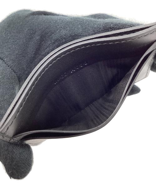 Salvatore Ferragamo（サルヴァトーレ フェラガモ）Salvatore Ferragamo (サルヴァトーレ フェラガモ) ダブルガンチーニカードケース ブラックの古着・服飾アイテム