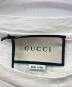 GUCCI (グッチ) オーバーサイズロゴTシャツ ホワイト サイズ:XS：20000円