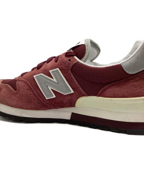 NEW BALANCE（ニューバランス）NEW BALANCE (ニューバランス) NEW BALANCE　スニーカー レッド サイズ:26.5ｃｍの古着・服飾アイテム