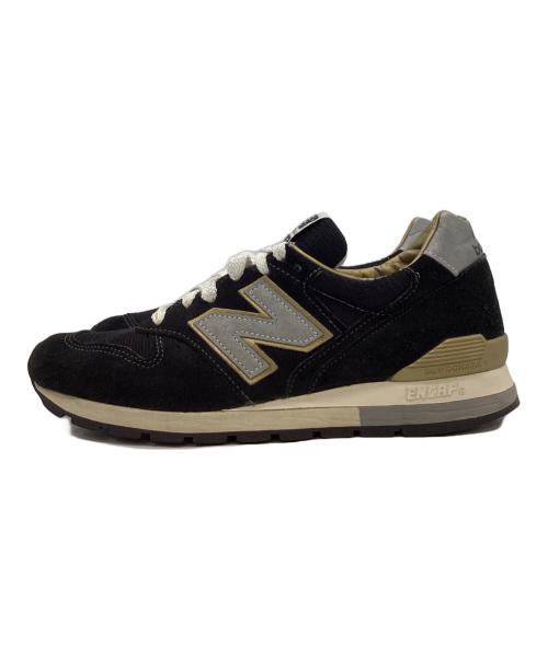 NEW BALANCE（ニューバランス）NEW BALANCE (ニューバランス) NEW BALANCE　スニーカー ブラック×ゴールド サイズ:26.5ｃｍの古着・服飾アイテム