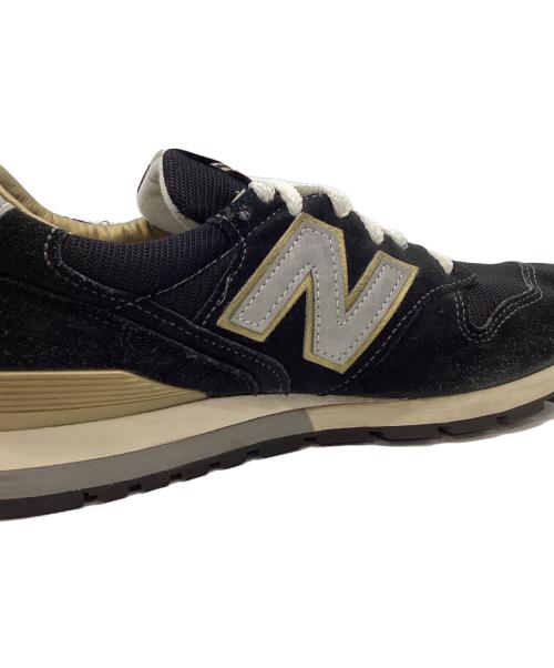 NEW BALANCE（ニューバランス）NEW BALANCE (ニューバランス) NEW BALANCE　スニーカー ブラック×ゴールド サイズ:26.5ｃｍの古着・服飾アイテム