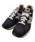 NEW BALANCE（ニューバランス）の古着「NEW BALANCE　スニーカー」｜ブラック×ゴールド