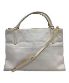COACH（コーチ）の古着「COACH　ボローバッグ」｜ホワイト
