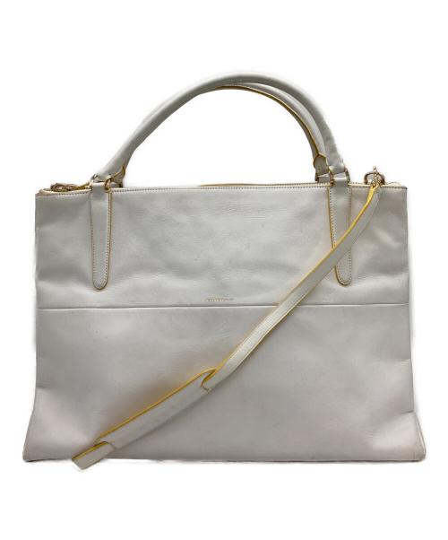 COACH（コーチ）COACH (コーチ) COACH　ボローバッグ ホワイトの古着・服飾アイテム