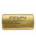 FENDI（フェンディ）の古着「FENDI　コンチネンタル　長財布」｜ゴールド