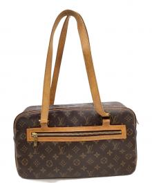 LOUIS VUITTON（ルイ ヴィトン）の古着「LOUIS VUITTON　モノグラム　シテGM　ショルダーバッグ」｜ブラウン