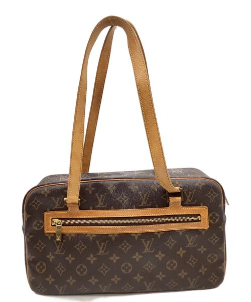 LOUIS VUITTON（ルイ ヴィトン）LOUIS VUITTON (ルイ ヴィトン) LOUIS VUITTON　モノグラム　シテGM　ショルダーバッグ ブラウンの古着・服飾アイテム