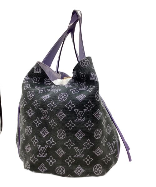 LOUIS VUITTON（ルイ ヴィトン）LOUIS VUITTON (ルイ ヴィトン) LOUIS VUITTON　モノグラム・ビーチライン　カバ・イパネマPM　ハンドバッグ パープルの古着・服飾アイテム