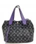 LOUIS VUITTON（ルイ ヴィトン）の古着「LOUIS VUITTON　モノグラム・ビーチライン　カバ・イパネマPM　ハンドバッグ」｜パープル