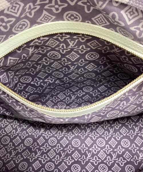 LOUIS VUITTON（ルイ ヴィトン）LOUIS VUITTON (ルイ ヴィトン) トートバッグ パープル×ホワイトの古着・服飾アイテム