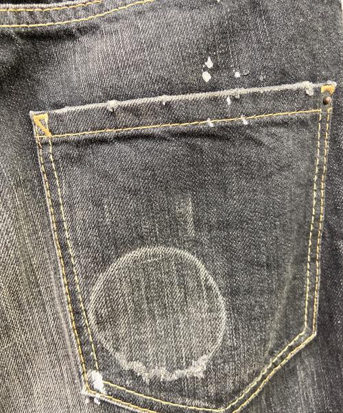 DSQUARED2（ディースクエアード）DSQUARED2 (ディースクエアード) ダメージ加工デニムパンツ ブラック サイズ:SIZE42の古着・服飾アイテム