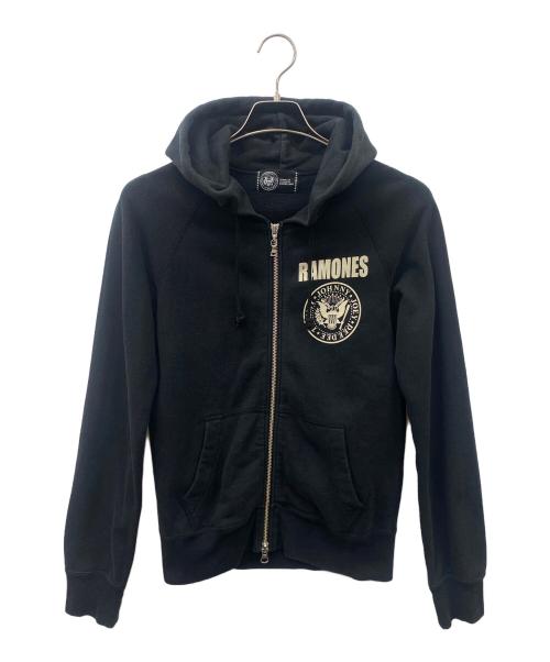 Hysteric Glamour（ヒステリックグラマー）Hysteric Glamour (ヒステリックグラマー) ジップパーカー ブラック サイズ:Freeの古着・服飾アイテム