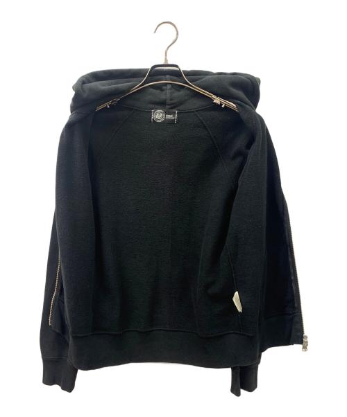 Hysteric Glamour（ヒステリックグラマー）Hysteric Glamour (ヒステリックグラマー) ジップパーカー ブラック サイズ:Freeの古着・服飾アイテム