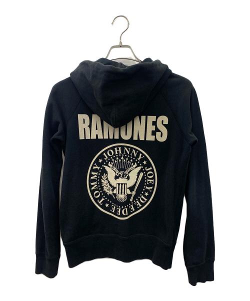 Hysteric Glamour（ヒステリックグラマー）Hysteric Glamour (ヒステリックグラマー) ジップパーカー ブラック サイズ:Freeの古着・服飾アイテム