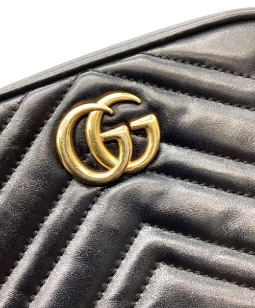 GUCCI（グッチ）GUCCI (グッチ) GUCCI　GG　ミニカメラバッグ ブラックの古着・服飾アイテム