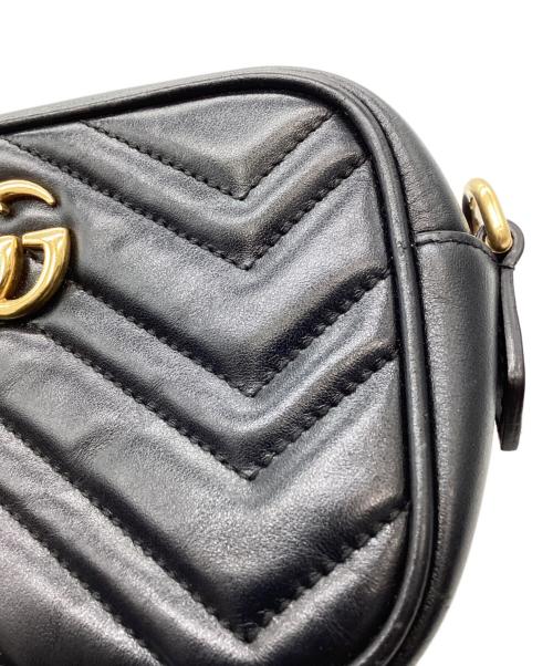 GUCCI（グッチ）GUCCI (グッチ) GUCCI　GG　ミニカメラバッグ ブラックの古着・服飾アイテム