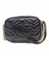 GUCCI (グッチ) GUCCI　GG　ミニカメラバッグ ブラック：85000円