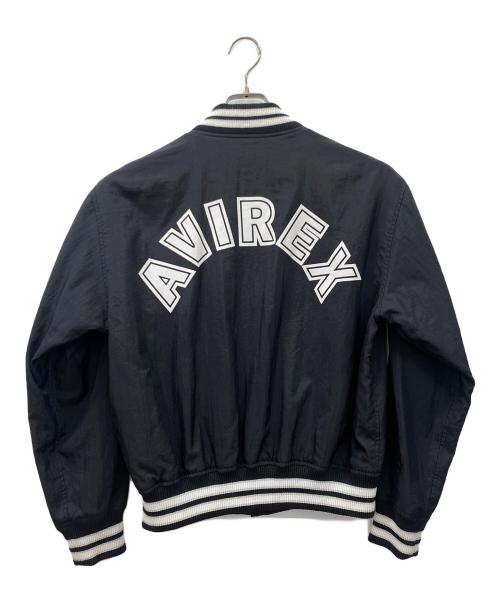 AVIREX（アヴィレックス）AVIREX (アヴィレックス) スタジャン ブラック サイズ:Mの古着・服飾アイテム
