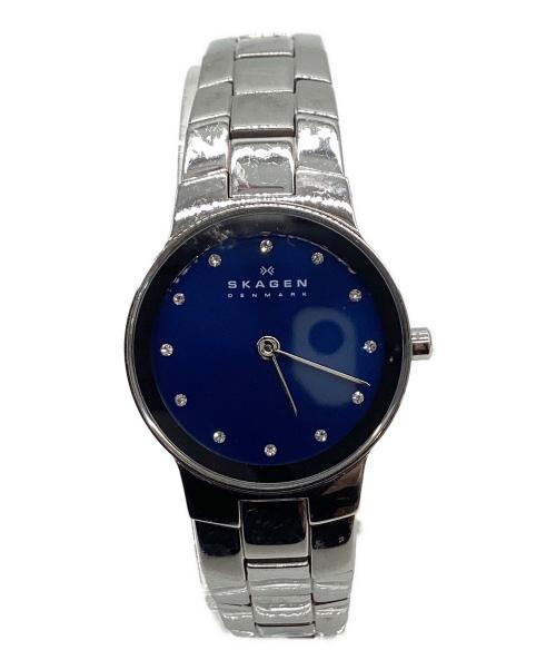 SKAGEN（スカーゲン）SKAGEN (スカーゲン) SKAGEN　リストウォッチ ブルーの古着・服飾アイテム