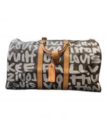 LOUIS VUITTON（ルイ ヴィトン）の古着「モノグラムグラフィティ キーポル50」｜ブラウン