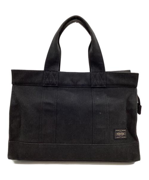PORTER（ポーター）PORTER (ポーター) PORTER　トートバッグ ブラックの古着・服飾アイテム