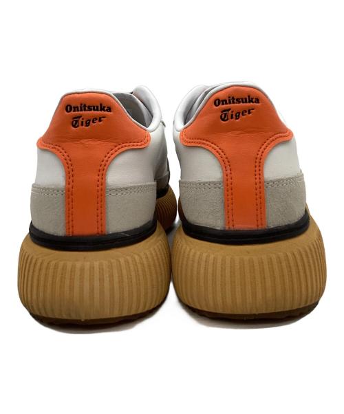 Onitsuka Tiger（オニツカタイガー）Onitsuka Tiger (オニツカタイガー) Onitsuka Tiger　DELECITY　スニーカー ホワイト×ブラウン サイズ:25cmの古着・服飾アイテム