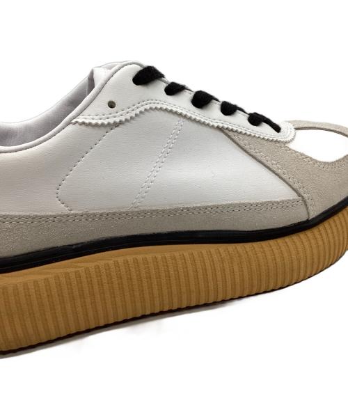 Onitsuka Tiger（オニツカタイガー）Onitsuka Tiger (オニツカタイガー) Onitsuka Tiger　DELECITY　スニーカー ホワイト×ブラウン サイズ:25cmの古着・服飾アイテム