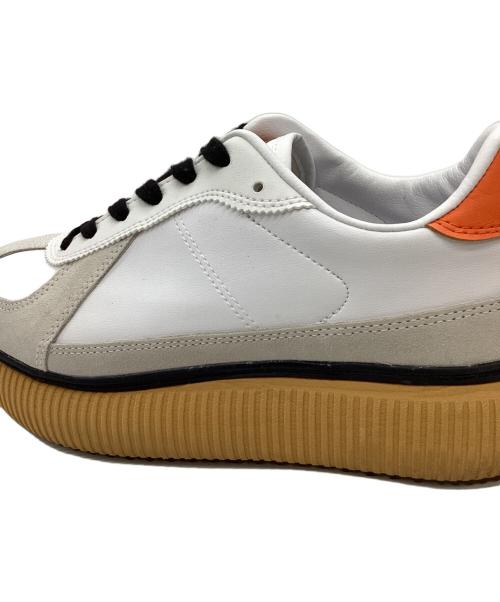 Onitsuka Tiger（オニツカタイガー）Onitsuka Tiger (オニツカタイガー) Onitsuka Tiger　DELECITY　スニーカー ホワイト×ブラウン サイズ:25cmの古着・服飾アイテム