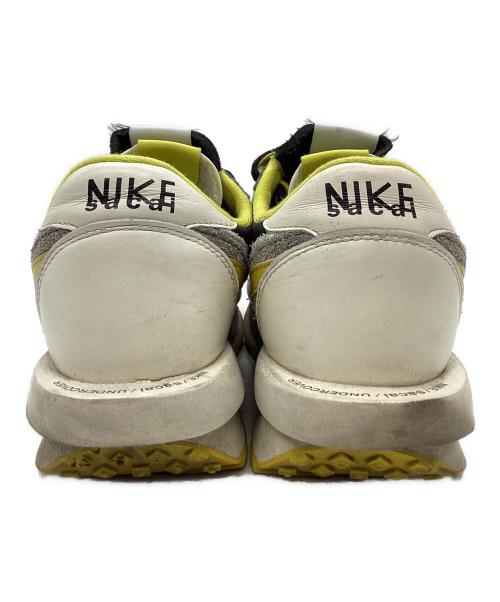 NIKE（ナイキ）NIKE (ナイキ) sacai (サカイ) UNDERCOVER (アンダーカバー) NIKE　sacai　UNDERCOVER　LD Waffle　スニーカー ブラック×イエロー サイズ:27.5cmの古着・服飾アイテム