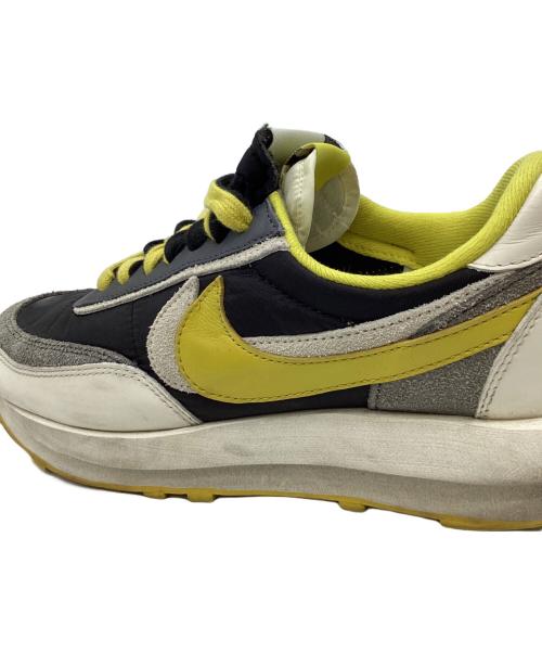 NIKE（ナイキ）NIKE (ナイキ) sacai (サカイ) UNDERCOVER (アンダーカバー) NIKE　sacai　UNDERCOVER　LD Waffle　スニーカー ブラック×イエロー サイズ:27.5cmの古着・服飾アイテム