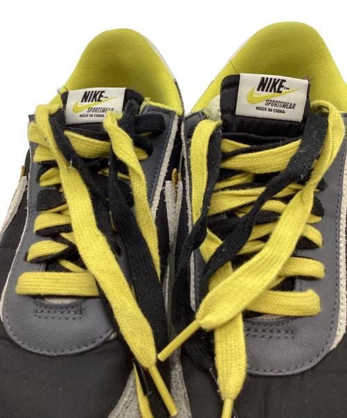 NIKE（ナイキ）NIKE (ナイキ) sacai (サカイ) UNDERCOVER (アンダーカバー) NIKE　sacai　UNDERCOVER　LD Waffle　スニーカー ブラック×イエロー サイズ:27.5cmの古着・服飾アイテム