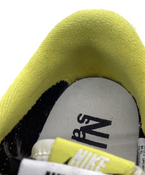 NIKE（ナイキ）NIKE (ナイキ) sacai (サカイ) UNDERCOVER (アンダーカバー) NIKE　sacai　UNDERCOVER　LD Waffle　スニーカー ブラック×イエロー サイズ:27.5cmの古着・服飾アイテム