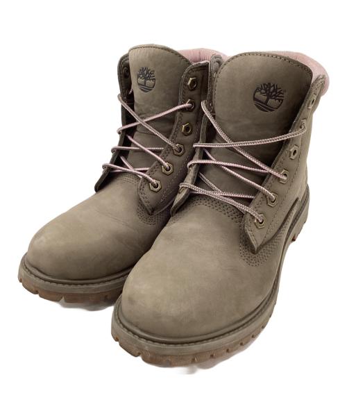 Timberland（ティンバーランド）Timberland (ティンバーランド) Timberland 　WATERVILLE 6 IN WATERPROOF BOOT グレー サイズ:25cmの古着・服飾アイテム