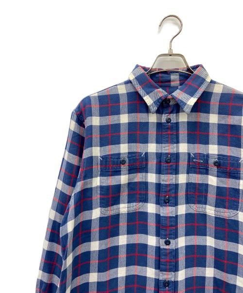 POLO RALPH LAUREN（ポロ・ラルフローレン）POLO RALPH LAUREN (ポロ・ラルフローレン) 長袖シャツ ネイビー×レッド サイズ:M 未使用品の古着・服飾アイテム