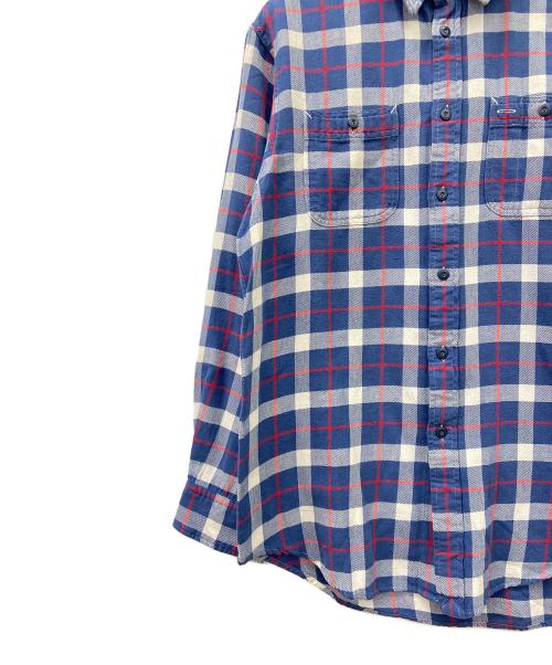 POLO RALPH LAUREN（ポロ・ラルフローレン）POLO RALPH LAUREN (ポロ・ラルフローレン) 長袖シャツ ネイビー×レッド サイズ:M 未使用品の古着・服飾アイテム