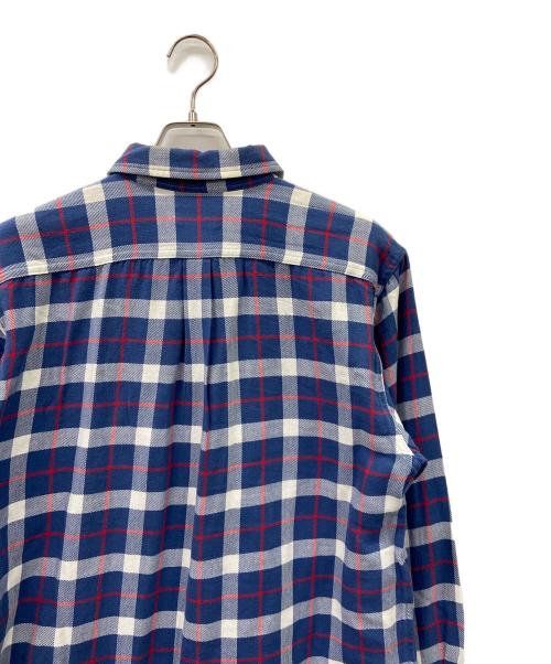 POLO RALPH LAUREN（ポロ・ラルフローレン）POLO RALPH LAUREN (ポロ・ラルフローレン) 長袖シャツ ネイビー×レッド サイズ:M 未使用品の古着・服飾アイテム