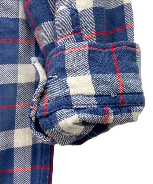 POLO RALPH LAUREN（ポロ・ラルフローレン）POLO RALPH LAUREN (ポロ・ラルフローレン) 長袖シャツ ネイビー×レッド サイズ:M 未使用品の古着・服飾アイテム